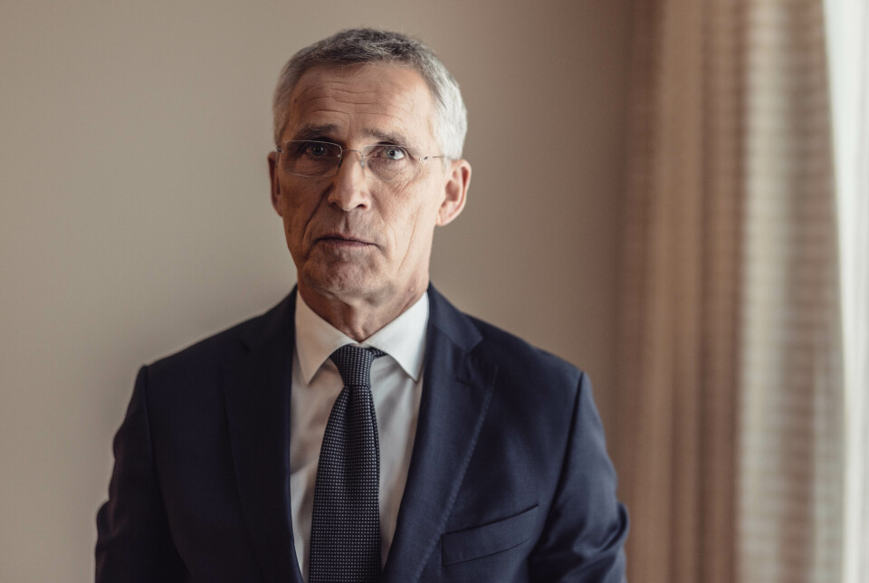 LEGITIM: Ukrainas offensiv i Kursk er legitim, sier Natos generalsekretær Jens Stoltenberg.