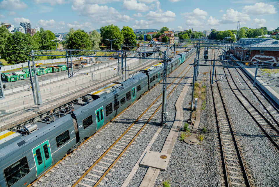 INGEN TOG: Det blir ikke sendt tog til Ukraina likevel.