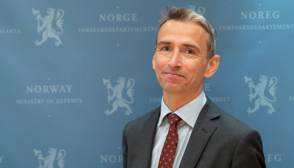 NY JOBB: Konstituert statssekretær i Forsvarsdepartementet, Hans Christian Hveem Kjølseth.