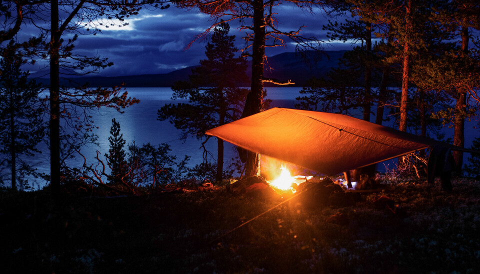 Høstpadling på Sølensjøen