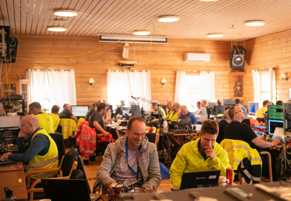 TEST: En rekke aktører, både sivile og militære, var samlet på jammetest på Andøya i forrige uke. Jammetest Andøy 2024 Jamming GPS-signal Støy Signalforstyrrelser