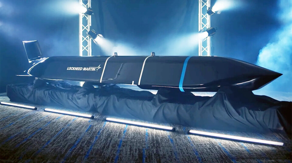 MODELL: Slik vil Lockheed Martins missil med ekstrem rekkevidde se ut.