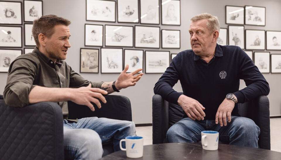ØNSKER PRIORITERING: Generalsekretær i NVIO og SIOPS, Bjørn Robert Dahl og Kjetil Bragstad ønsker å bidra med ivaretakelse av ukrainske krisveteraner.
