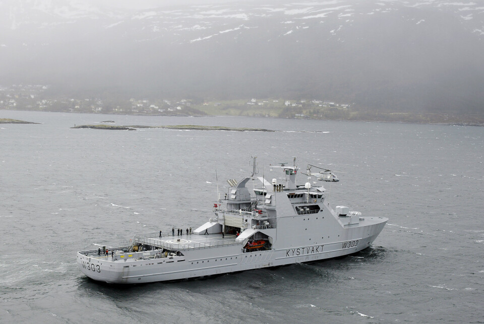 ANKEN GODKJENT: En avklaring om seilingstillegg er pensjonsgivende kommer ikke før til neste år. På bildet er KV Svalbard.