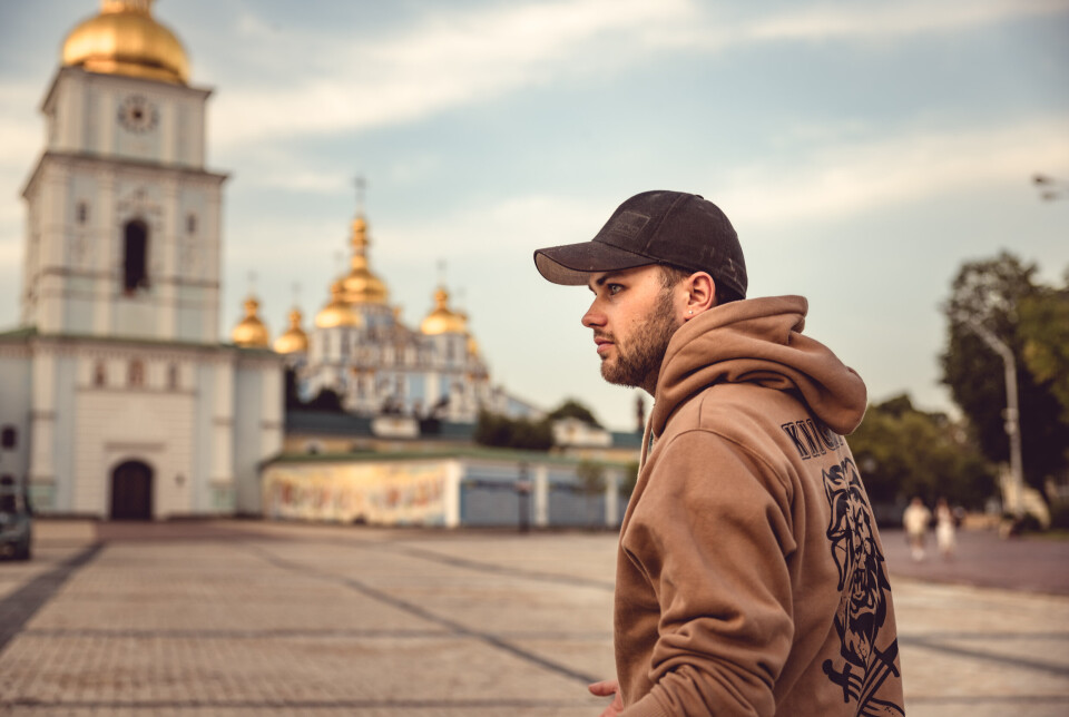 Kevin Vinje fra Ulefoss er fremmedkriger i Ukraina.