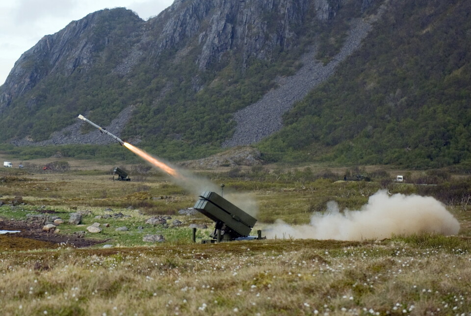 NASAMS: Testing av Nasams på Andøya