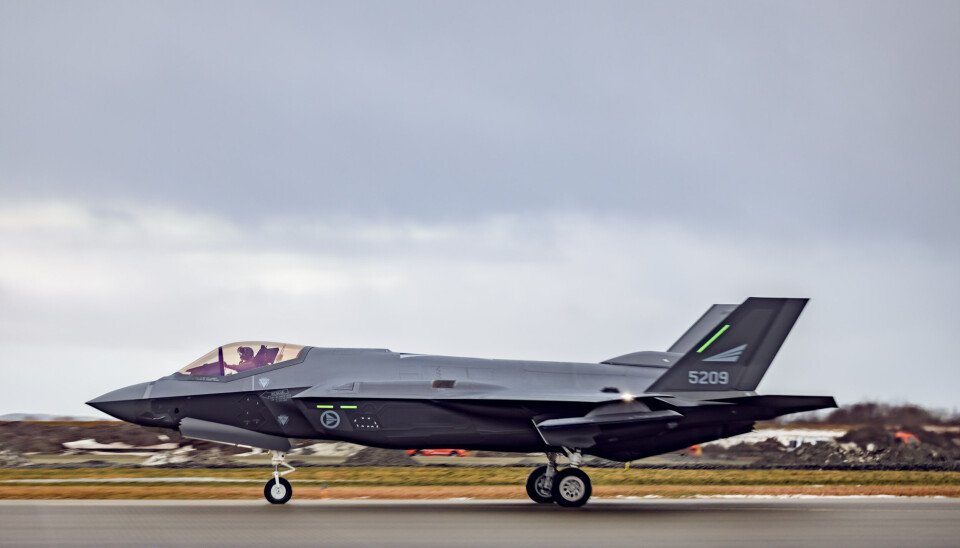 SISTE JAGERFLYENE: Leveringen av de siste 12 F-35-jagerflyene som Norge har bestilt fra amerikanske Lockheed Martin, blir levert i løpet av mai neste år.