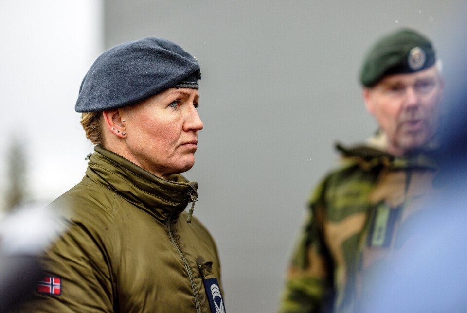 FOH: Talsperson ved Forsvarets operative hovedkvarter, kommandérsersjant Hanne Olafsen.