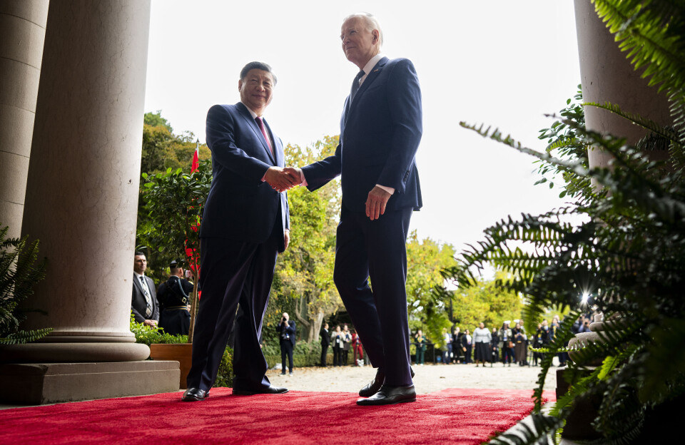 TOPPMØTE: Xi Jinping møtte USAs president Joe Biden i California i november 2023.