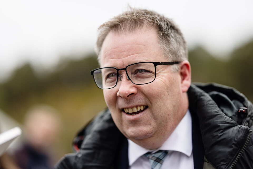 UKRAINA-HJELP: Forsvarsminister Bjørn Arild Gram (Sp) sier at ivaretakelsen av syke eller skadde soldater er svært viktig for Ukraina.