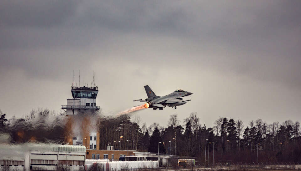 RYGGE FLYBASE: Luftforsvars-aktivitet i Nord-Norge er gjentatte ganger blitt trenert av luftforsvarets ledelse på Rygge, skriver innsenderne.