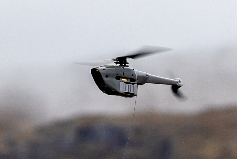 NORSK: Den norskproduserte dronen Black Hornet 4. Bilde er til illustrasjon.