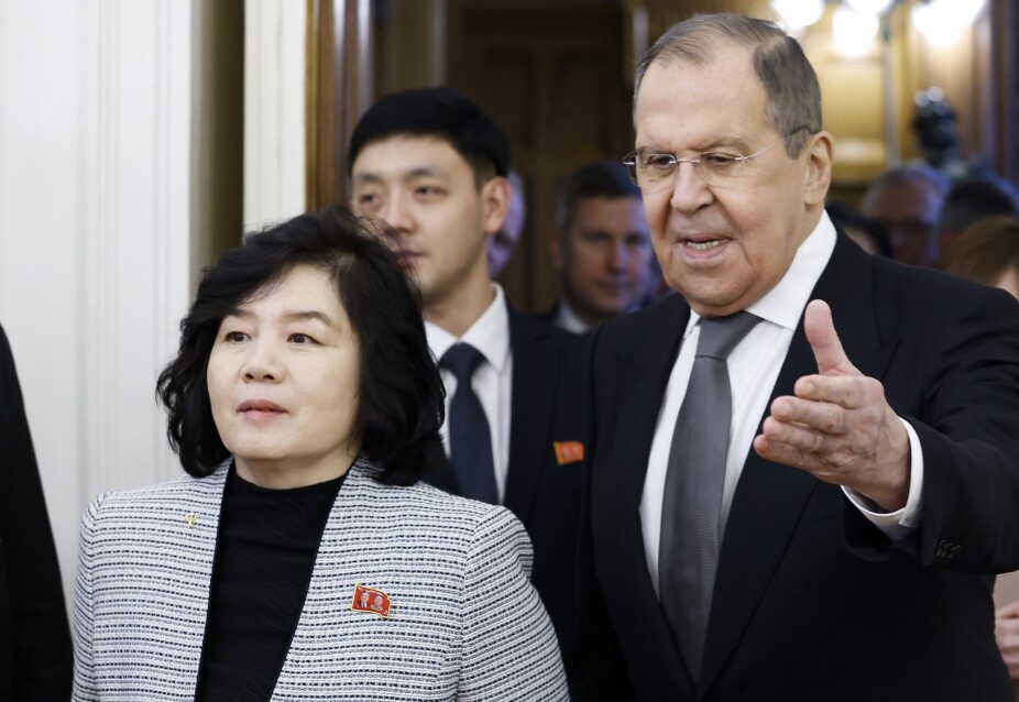 Nord-Koreas utenriksminister i Moskva