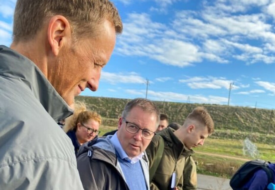 Gram og Kristoffersen har besøkt Odesa