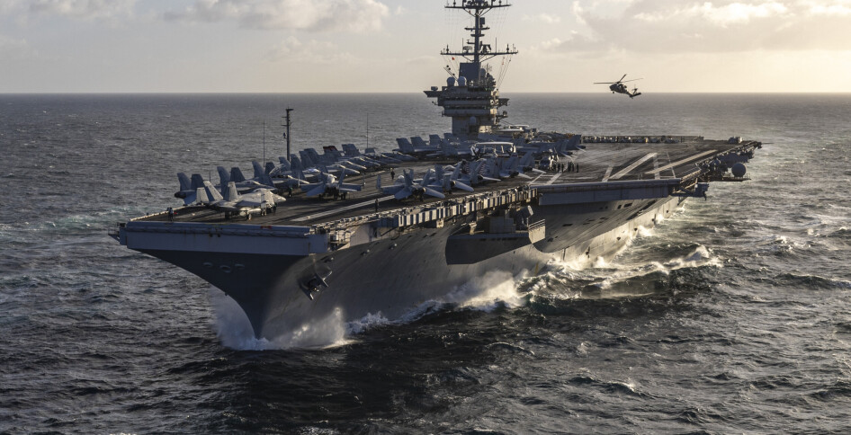 Hangarskipet Harry S. Truman kommer til Oslo