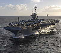 Hangarskipet Harry S. Truman kommer til Oslo