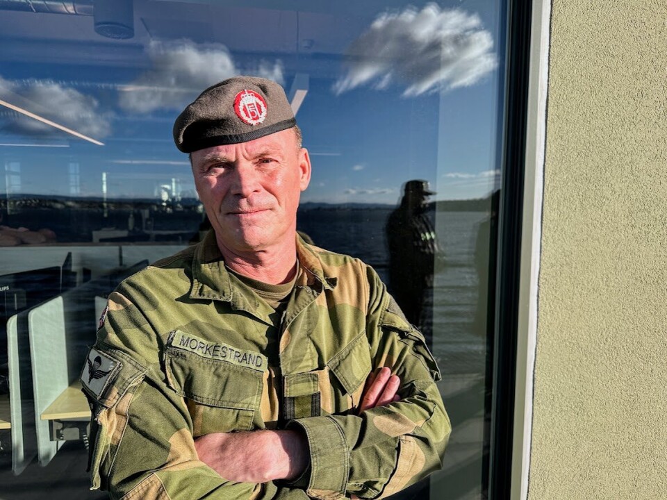 SIKKERHET: Kai Morkestrand og hans HV-02 styrker står for et stort sikkerhetsoppbud når hangarskipet besøker Oslo.