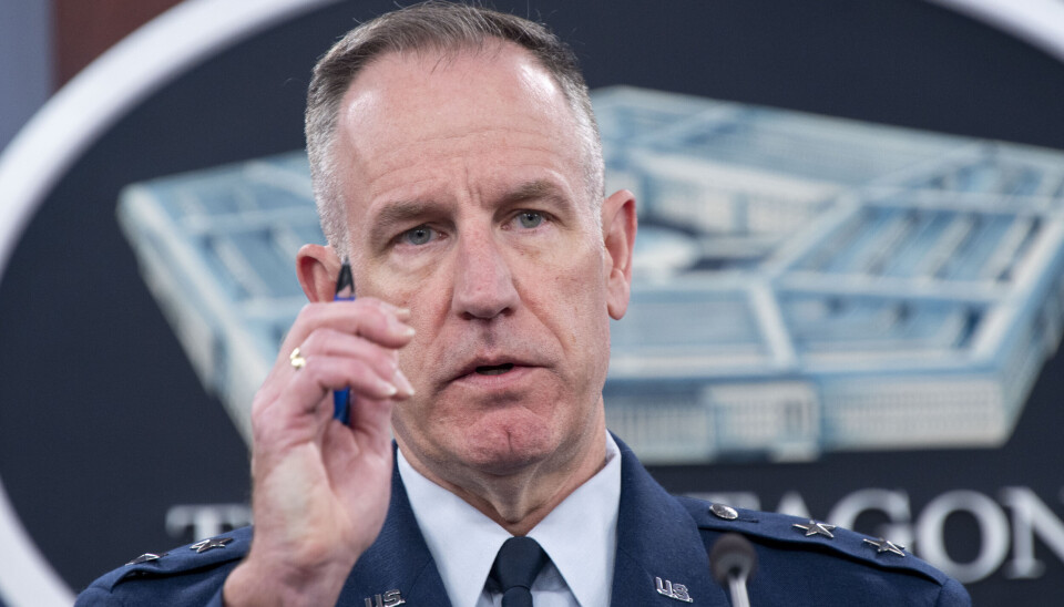 KUNNGJØRING: Pentagon-talsmann Pat Ryder har kunngjort ytterligere økt amerikansk militær tilstedeværelse i Midtøsten.
