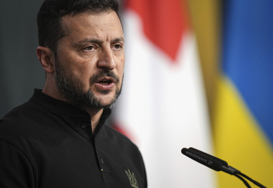 Zelenskyj: – Uakseptabelt å gi etter for Putin