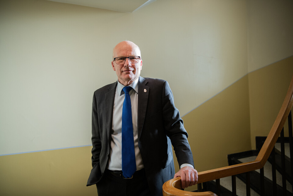 KRITISK: Hårek Elvenes mener det er for mange direktører i forsvarssektoren.