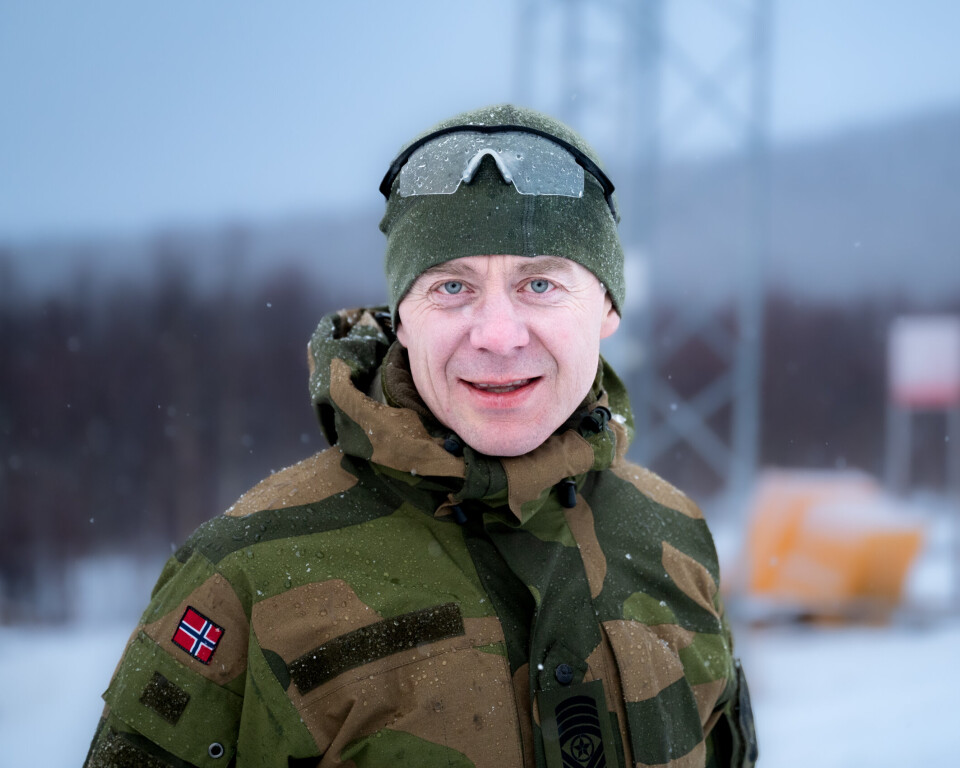 Han blir ny sjefssersjant ved FOH