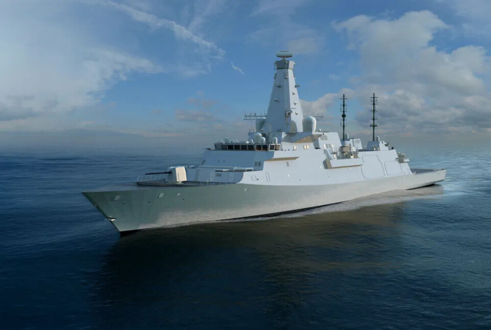 KANDIDAT: Type 26-fregatten fra britiske BAE Systems kan bli Norges neste fregattløsning.