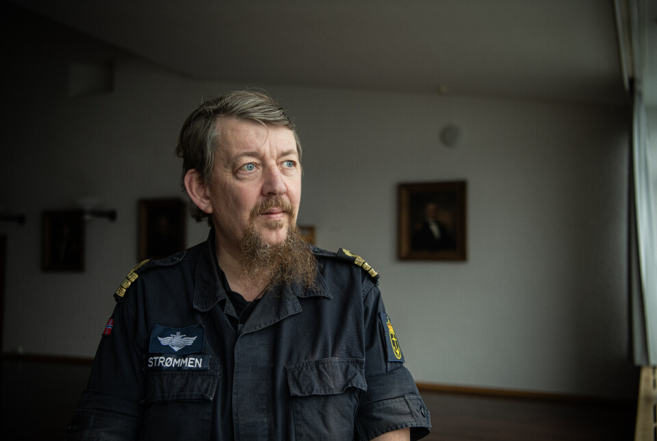 EKSPERT: Orlogskaptein Tor Ivar Strømmen på Sjøkrigsskolen i Bergen.