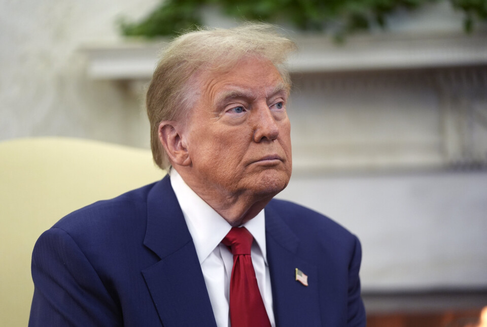 TRUMP: Den amerikanske presidenten, Donald Trump, sender opptil 7000 marineinfanterister for å slå ned protester mot Trump-administrasjon.