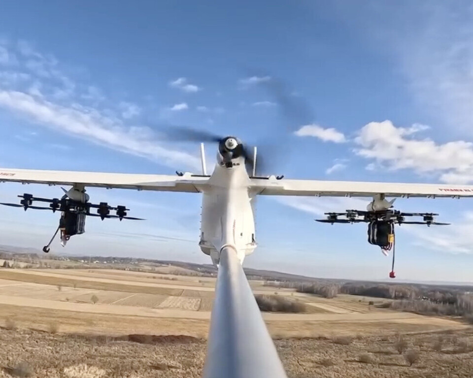 Ukrainas nye «moderskip» frakter kamikazedroner