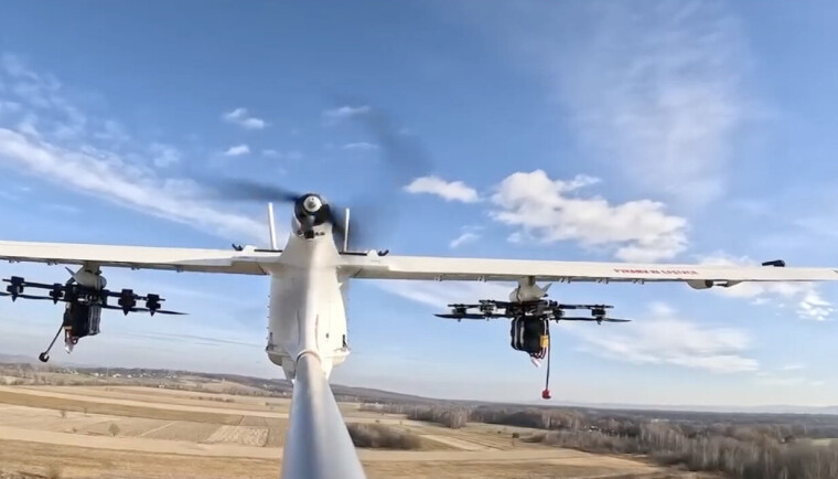 Ukrainas nye «moderskip» frakter kamikazedroner