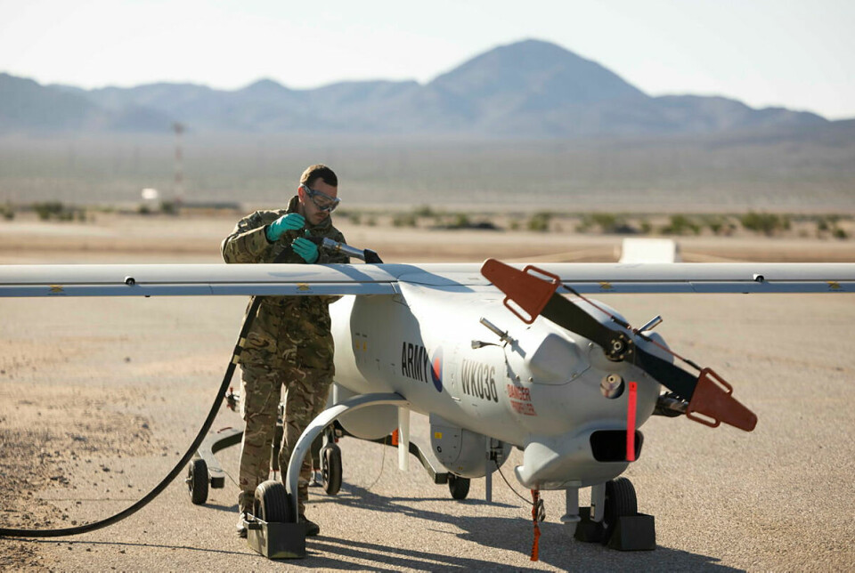 LEGGES NED: Droneprogrammet «Watchkeeper» legges ned.
