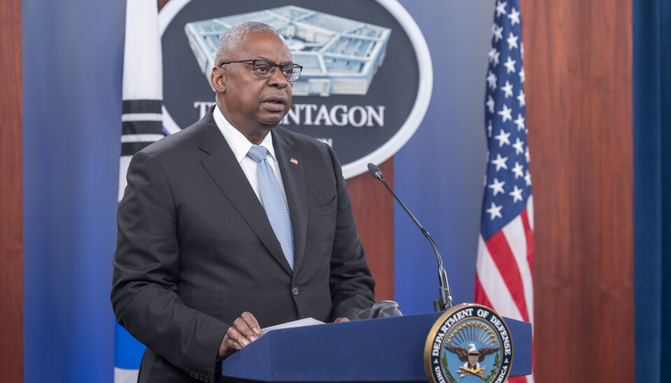 KLAR: Lloyd Austin, forsvarsminister i USA sier at han venter å se soldatene i kamp snart. Bilde er tatt fra en annen sammenheng.