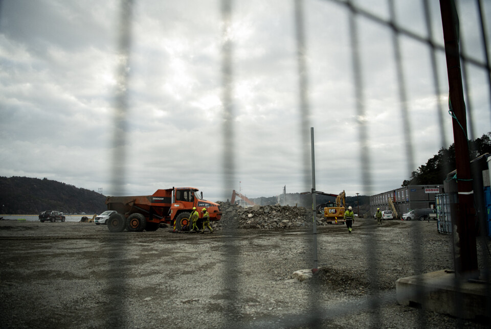 BYGGEAKTIVITET: En ny ubåtkai med vedlikeholdsfasiliteter skal bli klar samtidig som den første ubåten kommer i 2029, og erstatter ubåtbunkeren på Laksevåg.
