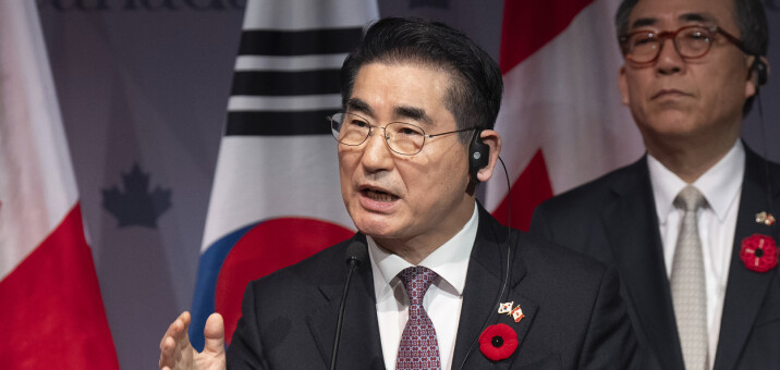 Sør-Koreas forsvarsminister er avsatt