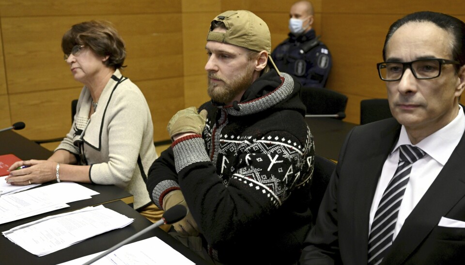 TILTALT: Jan Petrovskij, som nå kaller seg Voislav Torden, avbildet i en finsk rettssal i desember 2023.