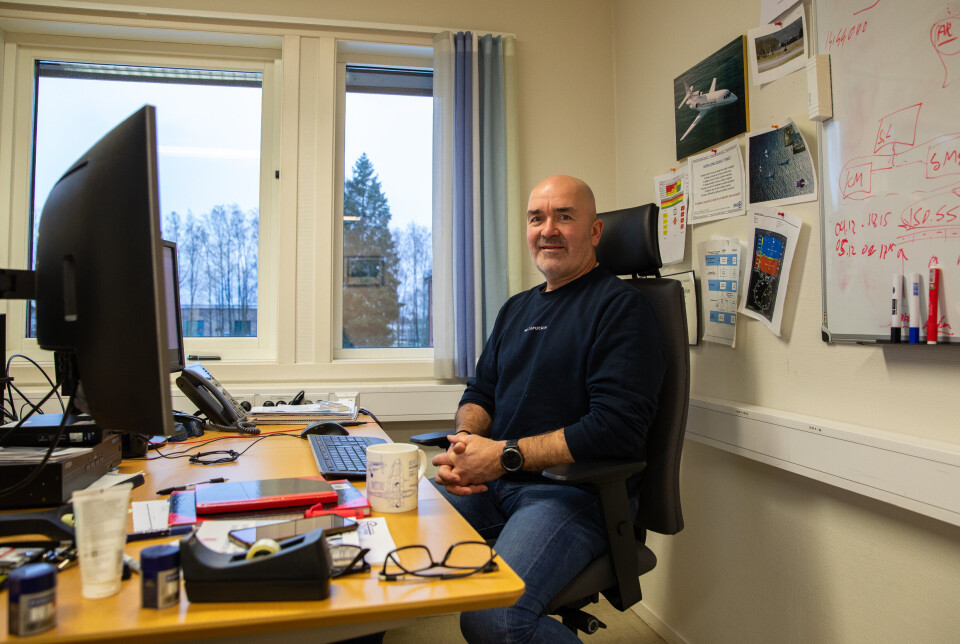 TETT PÅ NY AVDELING: Harald Roen, delprosjektleder for F24 i Luftforsvaret.