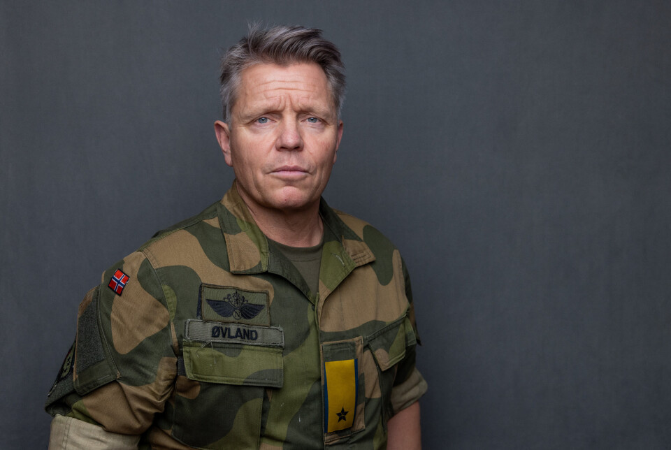 FÅR NY AVDELING: Brigader Kenneth Øvland, stabssjef og nestkommanderende i Luftforsvaret.