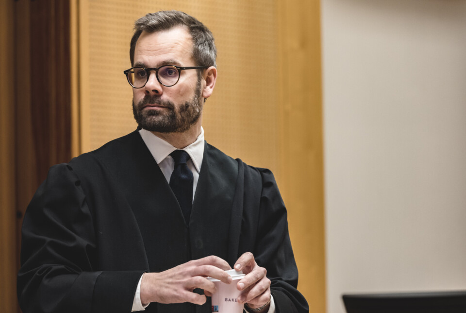 ADVOKAT: Elden-partner Olaf Halvorsen Rønning representerer de seks personene som saksøker Forsvarsdepartementet.