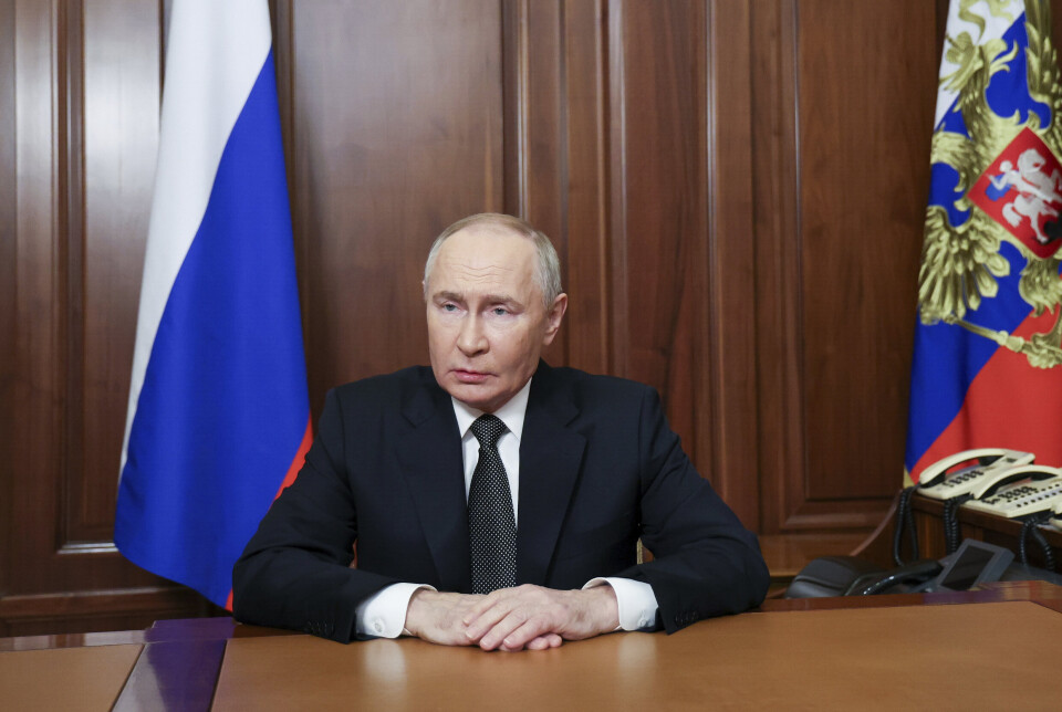 PUTIN-REGIMET: Putin sitt regime dyrker frem en stadig aggressiv nasjonalisme. Dette har vi sett etter det brutale overfallet på Ukraina.