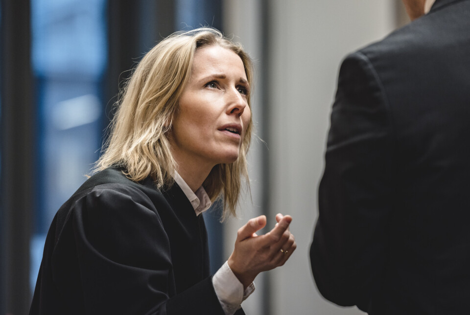 ADVOKAT: Regjeringsadvokat Kristine Møse representerte Forsvarsdepartementet i Oslo tingrett i forrige uke.