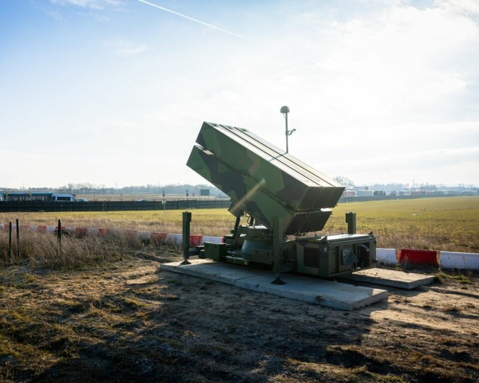 Norsk luftvern på beredskap i Polen