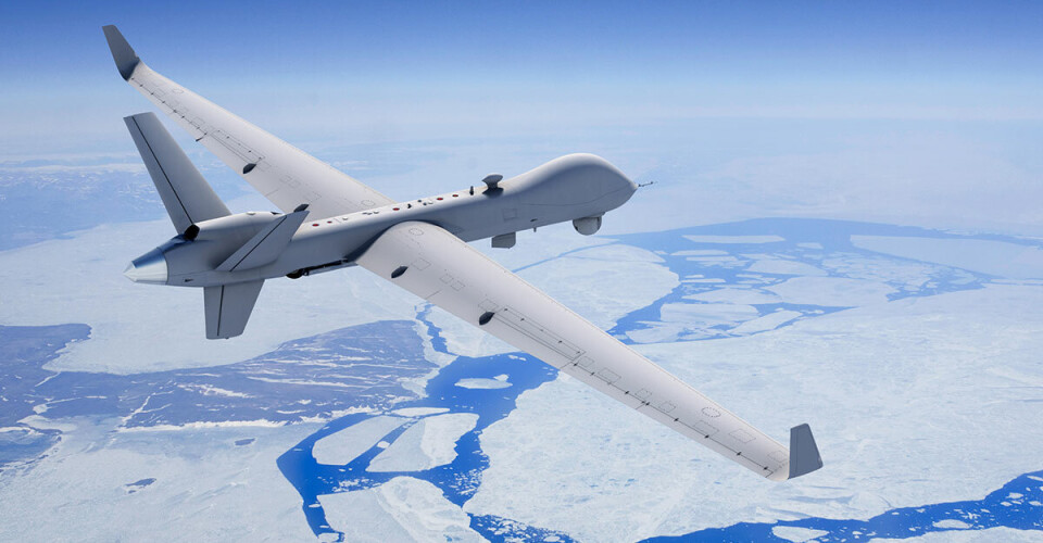 TEST: En MQ-9B testes i Arktis.