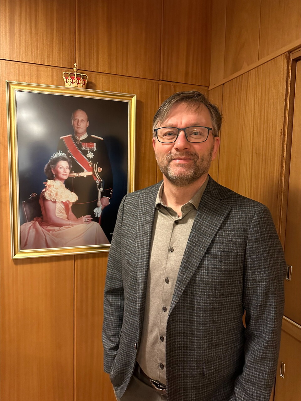 Kjell Are Johansen (Ap), ordfører i Andøy kommune, savner å vite når Forsvaret starter opp sine planer for Andøy.