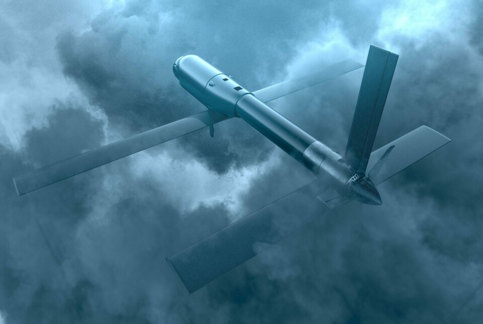 SWITCHBLADE 600: Dronen har en rekkevidde på 40 kilometer.