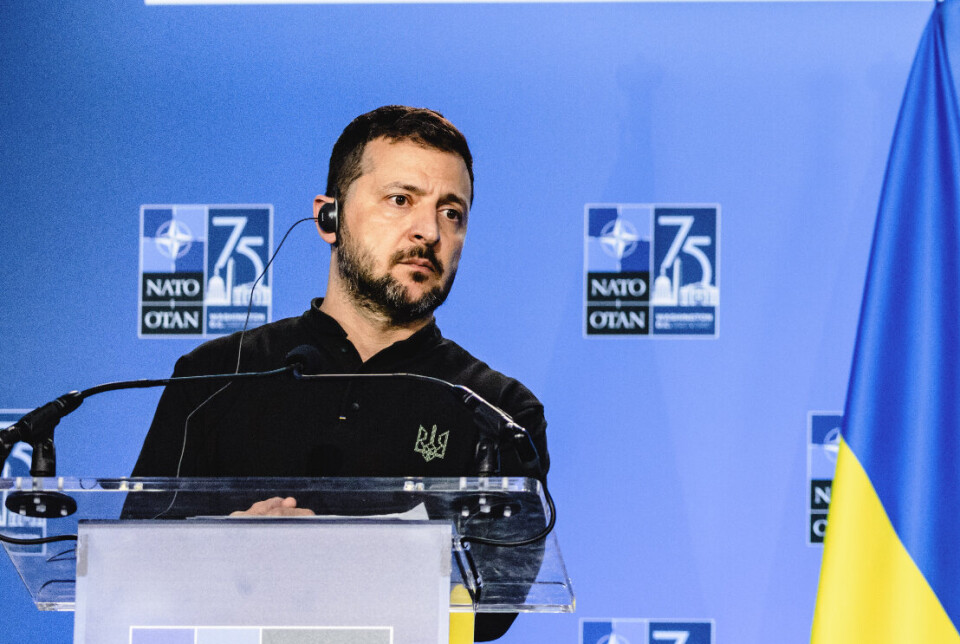 HJEMBYEN ANGREPET: Hjembyen til Ukrainas president Volodymyr Zelenskyj ble angrepet av Russland.