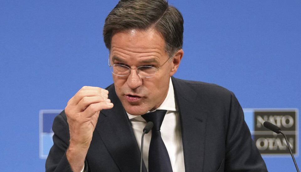 GENERALSEKRETÆR: Natos generalsekretær Mark Rutte.