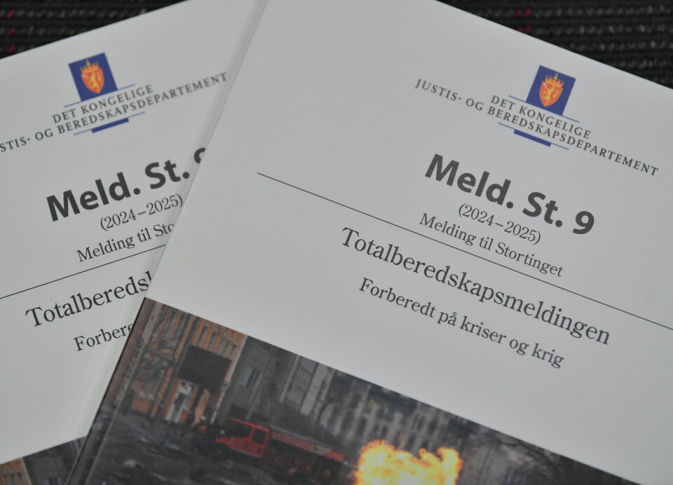 Vil utvikle et totalforsvar som er «forberedt på krig»