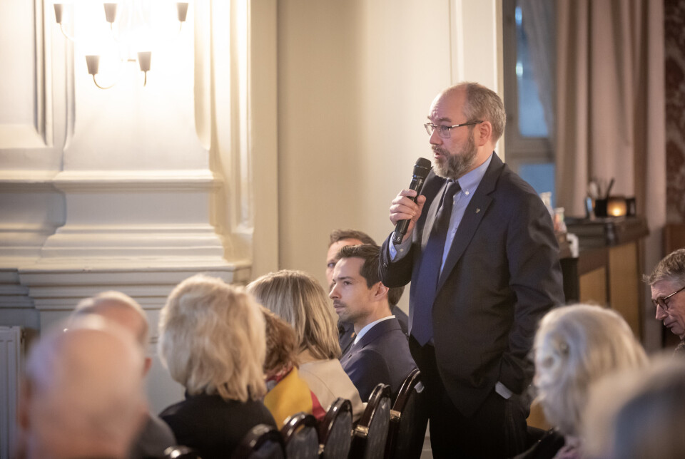 BLANDET REAKSJON: NOF-leder Torbjørn Bongo tar ikke av etter de nye pensjonsvilkårene ble bestemt.