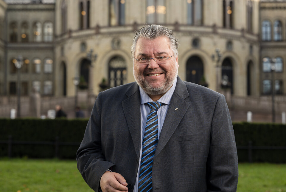 SKEPTISK: Stortingsrepresentant Morten Wold er redd klimatiltak går ut over operativ evne i Forsvaret.