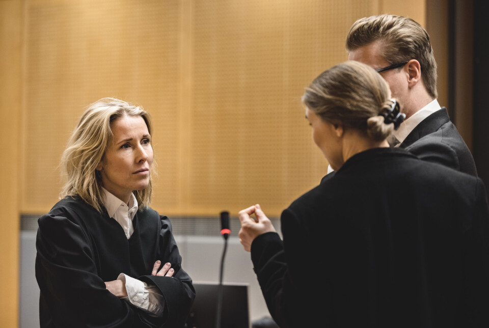 REGJERINGSADVOKATEN: Advokat Kristine Møse, som representerte staten ved Forsvarsdepartementet i saken.